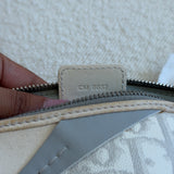 White Dior Romantique Barrel Bag