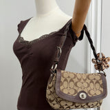 Coach Brown Chelsea Shoulder Bag