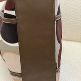 Coach Multicolor Scarf Print Tote Bag