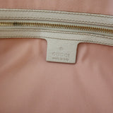 Baby Pink Gucci Abbey Tote Bag with Gucci Charm