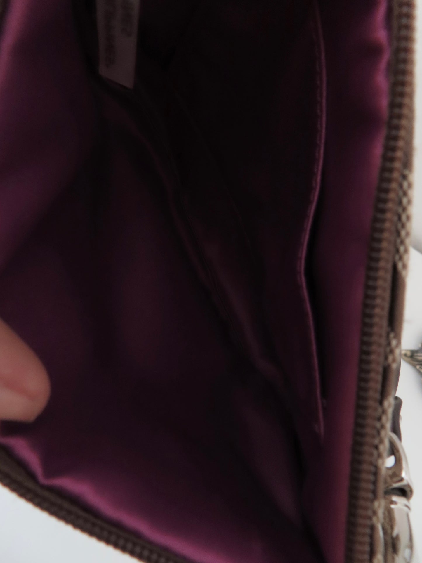 Coach Signature Wristlet