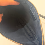 Navy Dior Saddle Trotter Shoulder Bag
