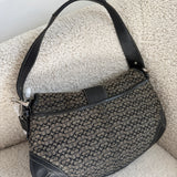 Coach Black Large Signature Soho Bag
