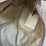 Coach Lavender Canvas Mini Hobo Bag