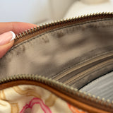 Coach Scribble Optic Signature Hobo Shoulder Bag