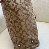 Brown Coach Signature Soho Mia Satchel Bag