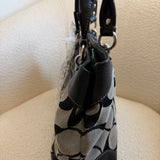Coach Black Signature Tote Bag