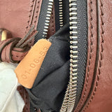 Brown Chloe Betty Leather Shoulder bag