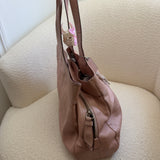 Coach Pastel Pink Leather Lexi Tote Bag