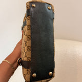 Brown Gucci Abbey Mini Tote Bag