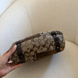 Coach Medium Leopard Patchwork Carly Bag