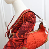 (New) Rare Coach Red Signature Mini Hobo Bag