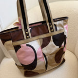 Coach Multicolor Scarf Print Tote Bag
