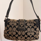 Rare Grey Canvas Mini Soho Bag
