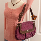 Coach Purple Mini Pleated Soho Bag