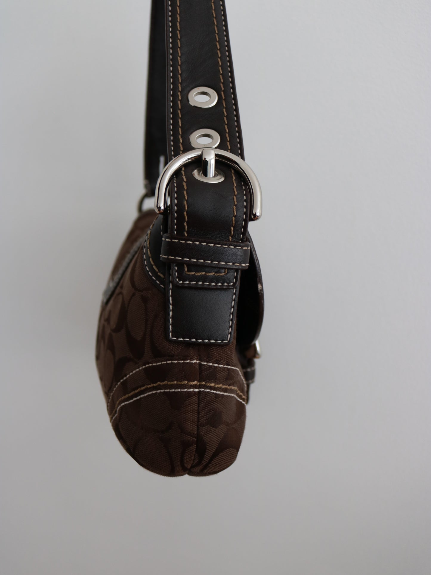 Rare Brown Coach Mini Soho Bag