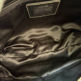 Brown Signature Coach Ergo Belted Shoulder Bag