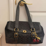 Coach Black Chelsea Bowler Bag