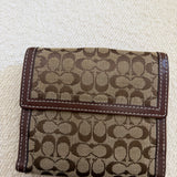 Coach Brown Canvas Mini Soho Bag Set