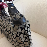 Coach Grey Signature Shoulder Bag