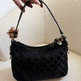 Coach Black Madison Mini Bag
