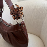 Coach Chestnut Leather Hobo Bag