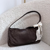 Rare Coach Mahogany Nubuc West End Bag