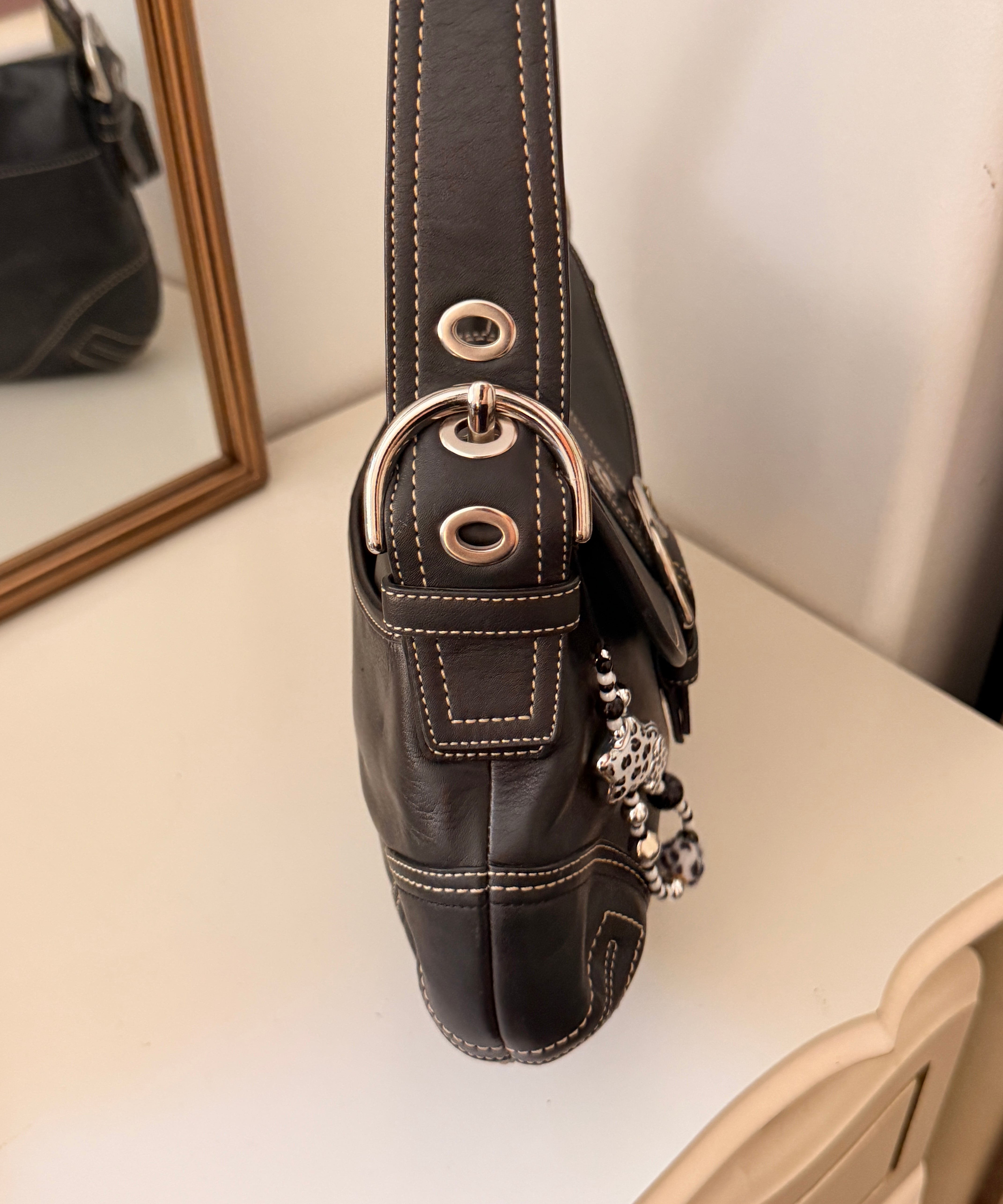 Coach Black Large Soho Bag