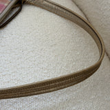 Rare Coach Madras Plaid Poppy Double Pocket Pushlock Bag