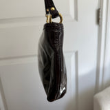 Coach Plum Patent Leather Madison Mini Bag