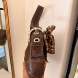 Rare Brown Leather Mini Soho Bag