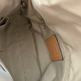Coach Tan Hamptons Shoulder Bag
