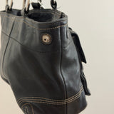 Coach Black Leather Soho Tote Bag