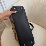 Coach Brown Signature Tote Bag
