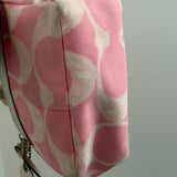 Pink Coach Signature Bucket Hand Bag