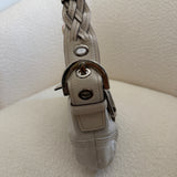 Coach White Canvas Mini Soho Bag