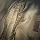 Brown Dior Romantique Trotter Hand Bag