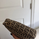 Fendi Signature Brown Pochette Bag