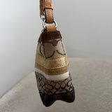 Coach Patchwork Signature Demi Hamptons Bag