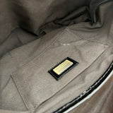 Fendi Velvet Striped B Bis Shoulder Bag