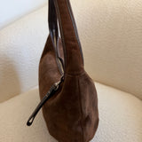 Coach Brown Suede Ergo Hobo Bag