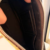 Coach Brown Signature Demi Hamptons Bag