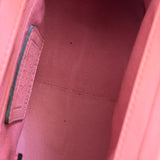 Rare Coach Salmon Suede Kisslock Hand Bag