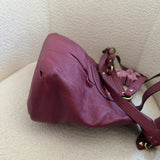 Coach Mauve Pink Leather Ashley Bag
