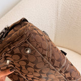 Brown Coach Signature Soho Mia Satchel Bag