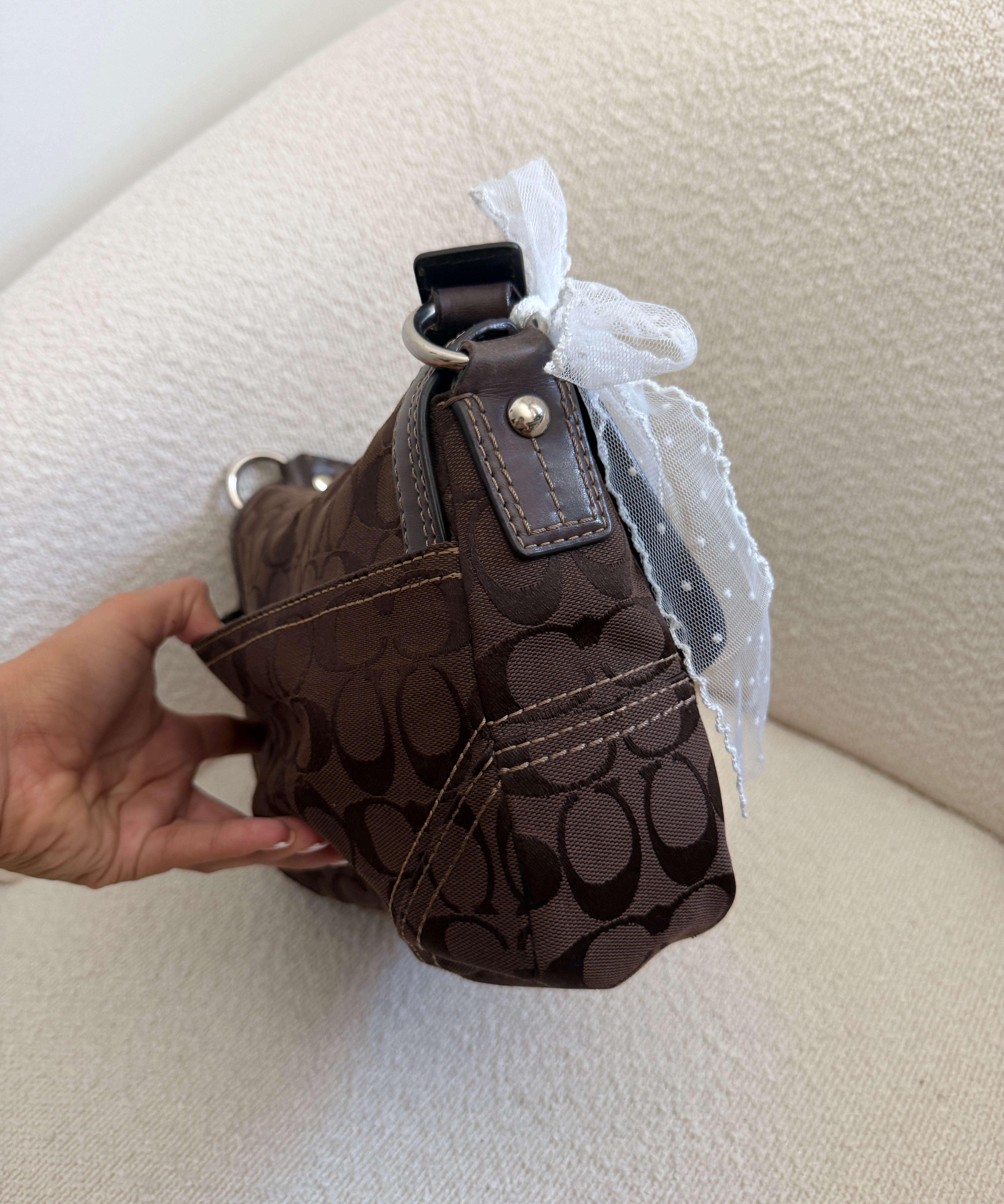 Coach Brown Chelsea Shoulder Bag