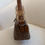 Coach Signature British Tan Demi Shoulder Bag