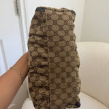 Brown Gucci Mini D-Ring Shoulder Bag