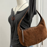 Coach Brown Suede Ergo Hobo Bag