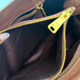Miu Miu Mauve Pink Vitello Shine Leather Tote Bag